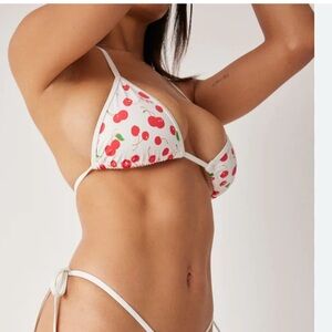 Frankie's Bikinis Cherry Bikini Top